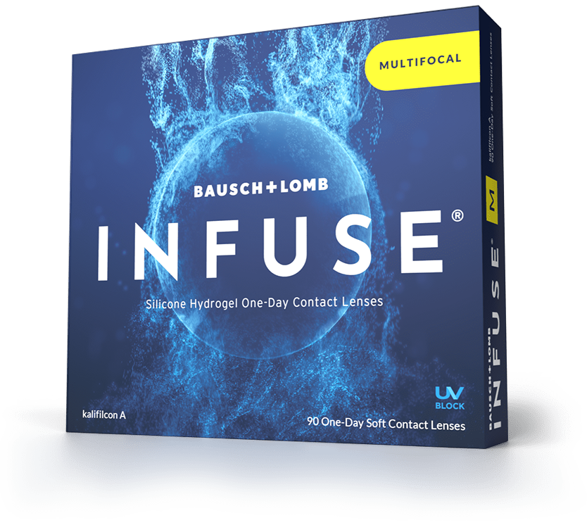 Box of INFUSE Multifocal Daily Contact Lenses