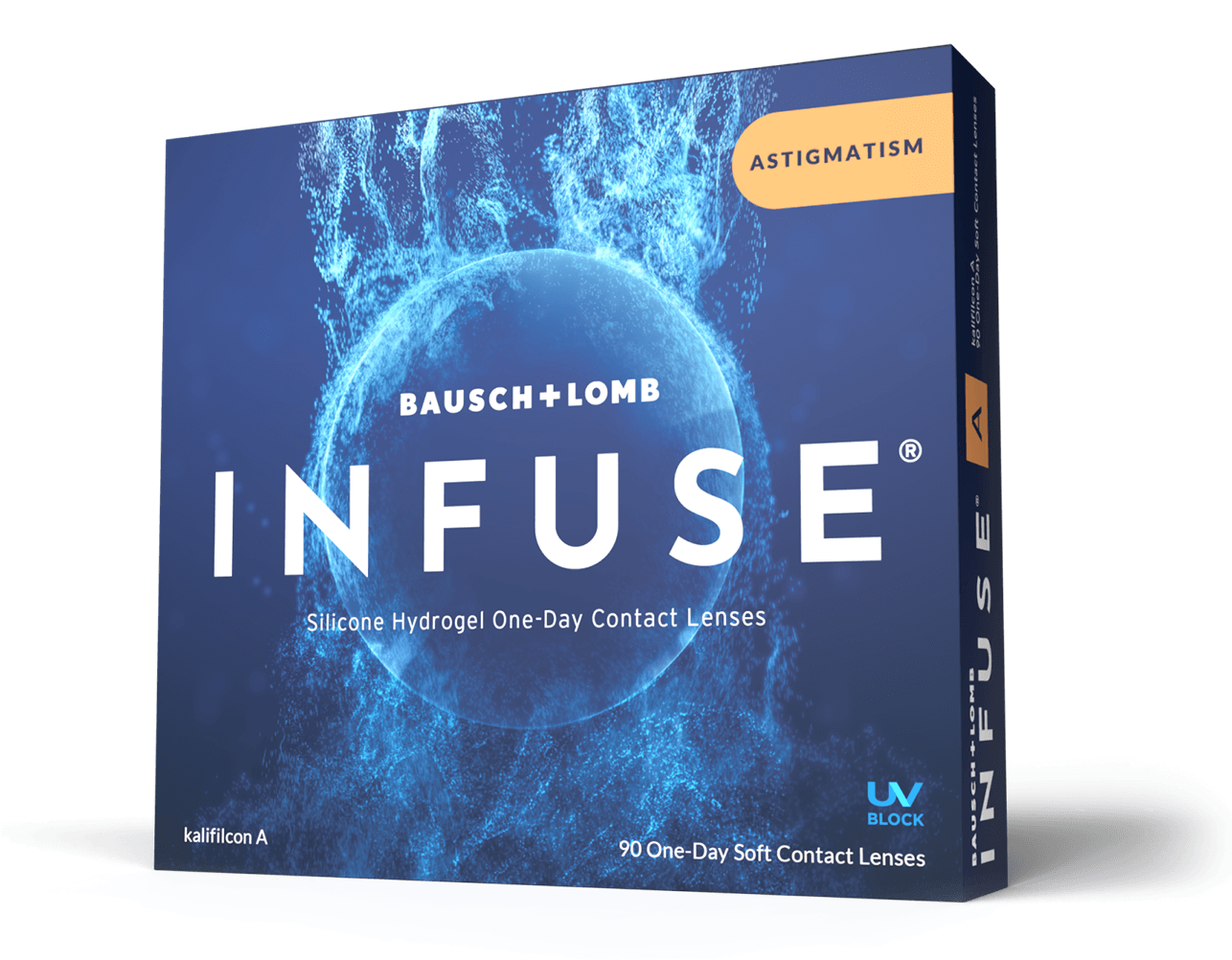 Box of INFUSE Multifocal Daily Contact Lenses