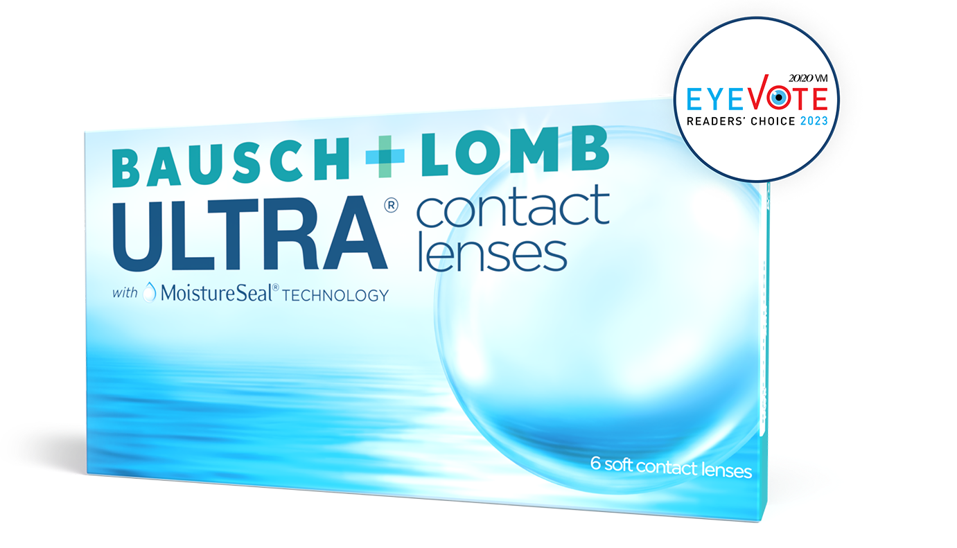 Box of ULTRA Monthly Multifocal for Astigmatism Contact Lenses.